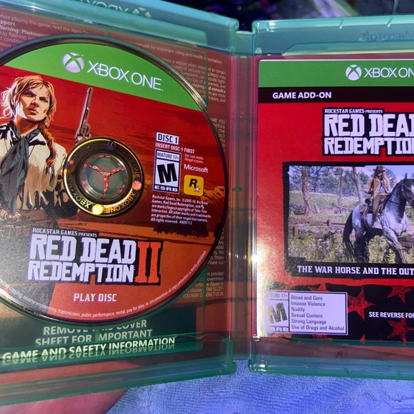Red Dead Redemption 2 Xbox One disk version - Picture 2 of 3